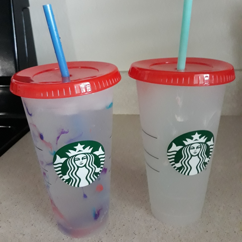 Bundle of Starbucks color changing cups